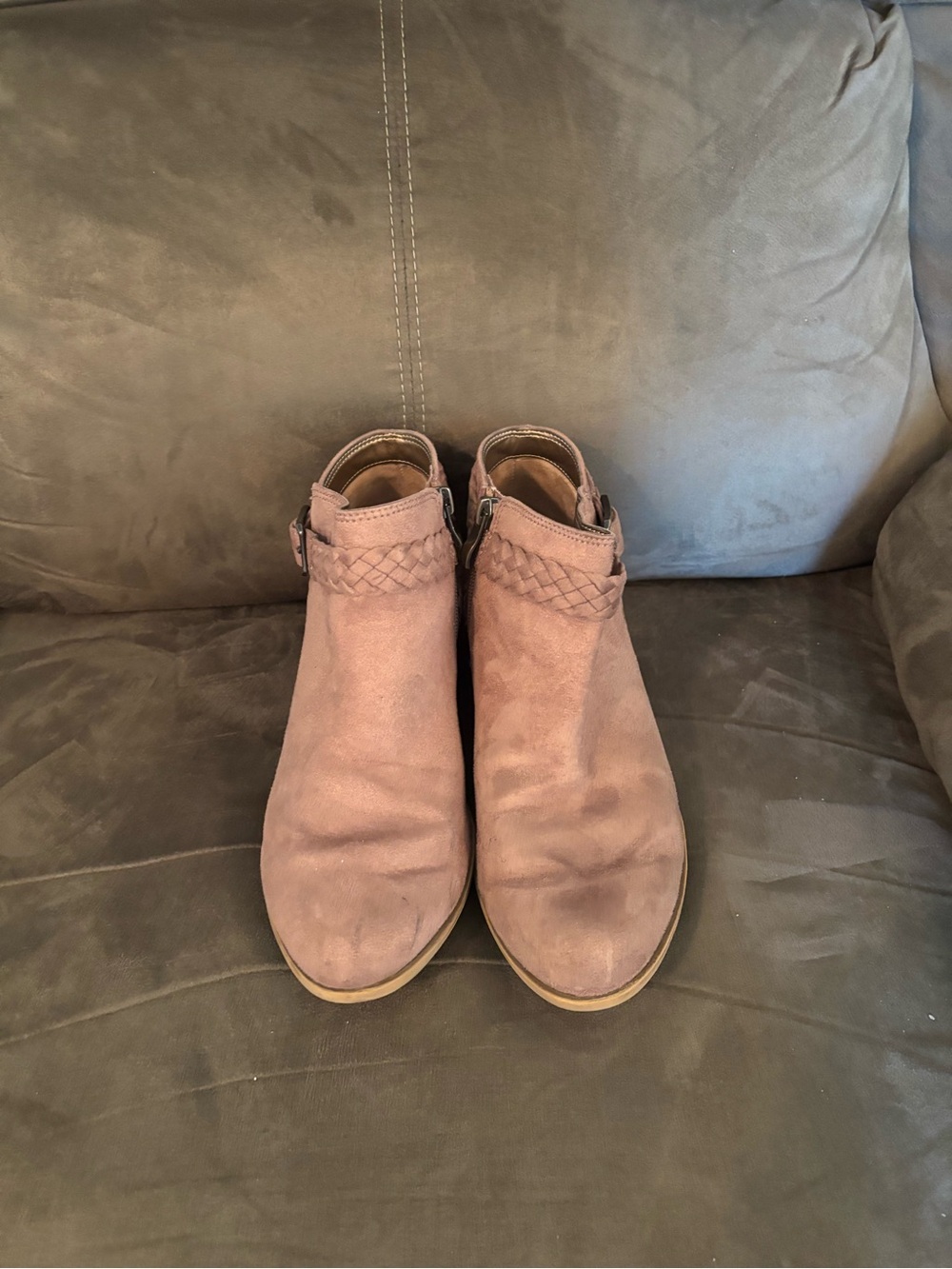 Life Stride Brown Slip-On Loafer with Memory Foam Insole
